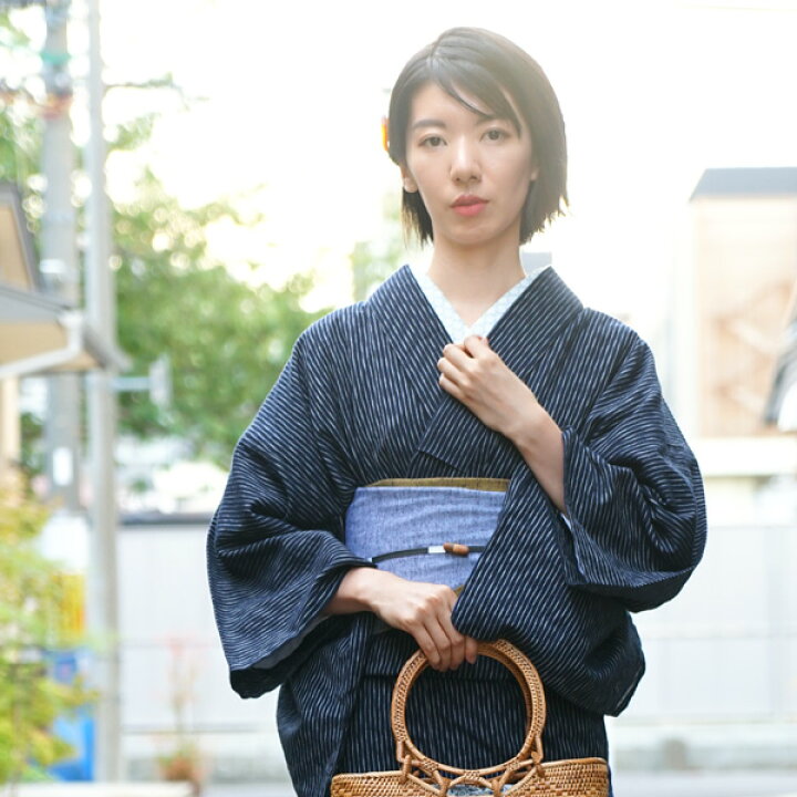 楽天市場】＼ポイント10倍／ しじら織 レディース 浴衣 六花 ROCCA  