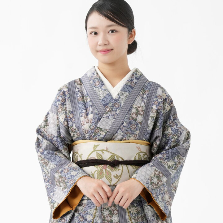 楽天市場】着物 帯 2点 セット着物セット 洗える プレタ きもの 袷 