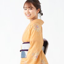 楽天市場】着物（カラーオレンジ）（和服｜レディースファッション）の通販