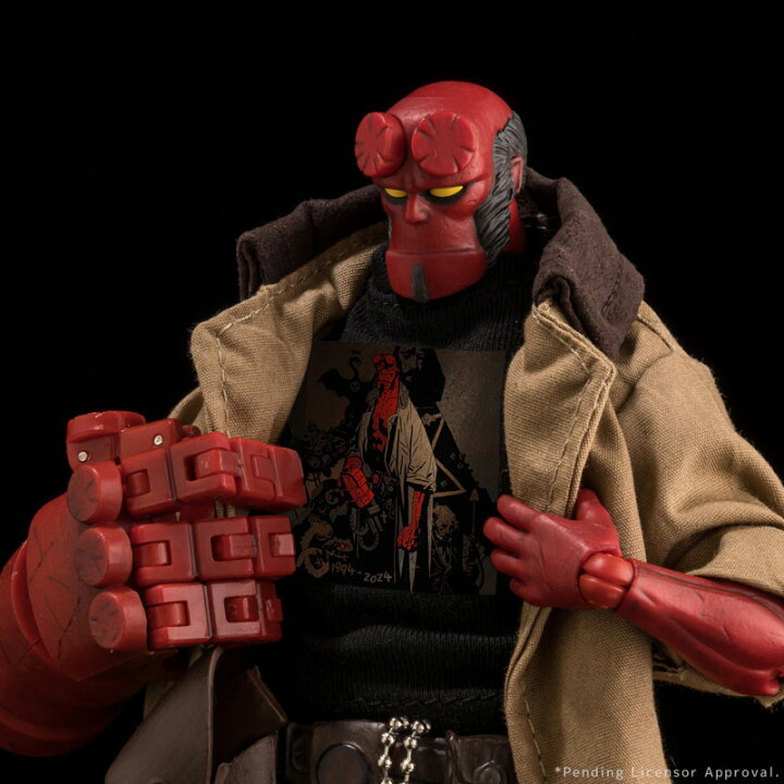 楽天市場】ヘルボーイ 1/12 SCALE ACTION FIGURE 30TH ANNIVERSARY 