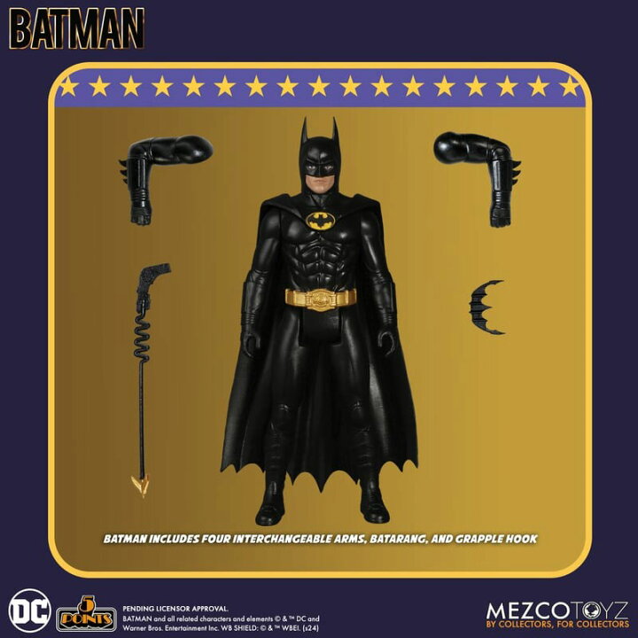楽天市場】5ポイント/ BATMAN 1989: 3.75インチ アクションフィギュア 