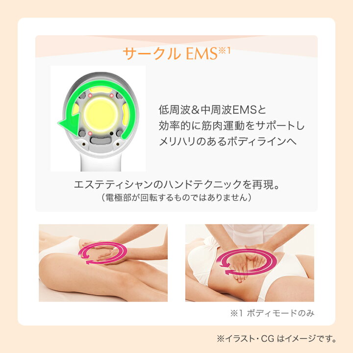 楽天市場】TBC公式 ヒートキャビシェイプ PRO | ボディケア RF EMS LED 