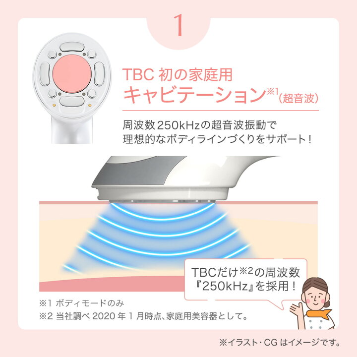 楽天市場】TBC公式 ヒートキャビシェイプ PRO | ボディケア RF EMS LED 