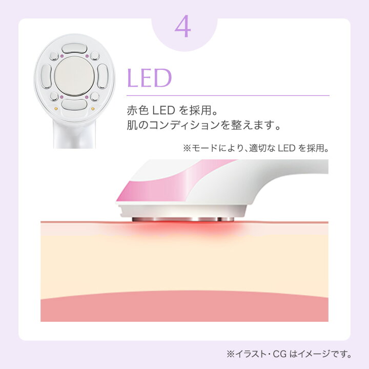 業務用エステ用品⑥ 【ホワイト】TBC防水セルボディシェイプ美顔器EMS 