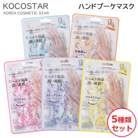 (セット) KOCOSTAR ココスター ハンドブーケマスク 全5種類 (ゆうパケット送料無料) 予約受付中 2月末入荷分