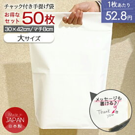 A4サイズが入る 手提げ袋 大口 50枚 チャック付き マチ付き 手穴 上書き入れ 下履入れ ナイロン 無地白タイプ 収納袋 整理 旅行 ショッパー ビニール バッグ プール ジム 汚れもの入れ 濡れたもの入れ 着替え 軽量 まとめ買