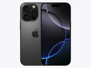�y�V�i���J���z iPhone 16 Pro 1TB SIM�t���[ [�u���b�N�`�^�j�E��] MYN83J/A