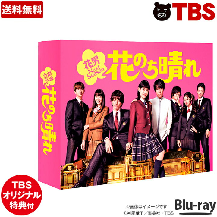 楽天市場 花のち晴れ 花男 Next Season Blu Ray Box ブルーレイ 花晴れ 杉咲 花 平野紫耀 中川大志 濱田龍臣 飯豊まりえ Tcbd 0755 Tbsショッピング Tbsショッピング 楽天市場店