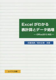 【3980円以上送料無料】Excelがわかる表計算とデータ処理／近藤良彦／共著　坂本正徳／共著