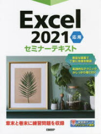 【3980円以上送料無料】Excel　2021　応用／日経BP／著