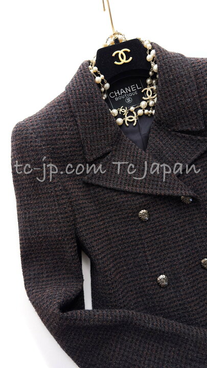 楽天市場】[中古] シャネル スーツ CHANEL ヴィンテージ 貴重 ダーク  