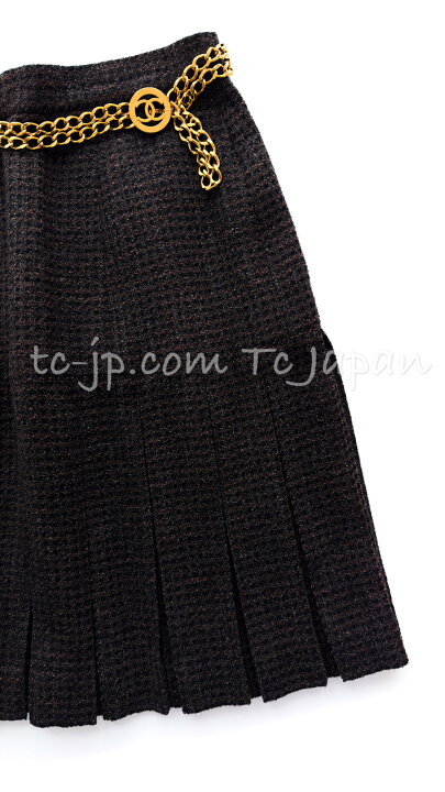 楽天市場】[中古] シャネル スーツ CHANEL ヴィンテージ 貴重 ダーク  