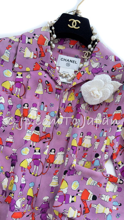 楽天市場】[中古] シャネル ブラウス シャツ トップス CHANEL  
