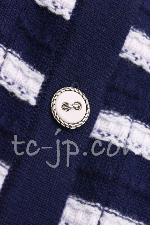 楽天市場】[中古] シャネル カーディガン CHANEL 74万 ブルー 