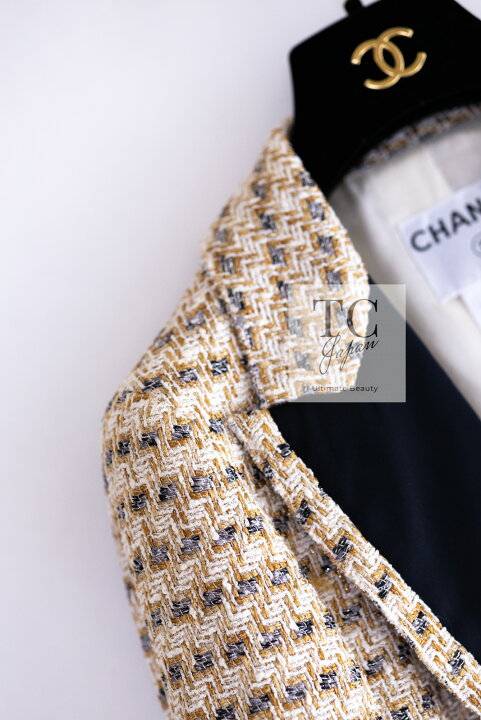 楽天市場】[中古] シャネル ジャケット スーツ CHANEL アイボリー  
