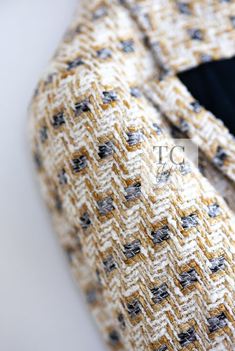 楽天市場】[中古] シャネル ジャケット スーツ CHANEL アイボリー  