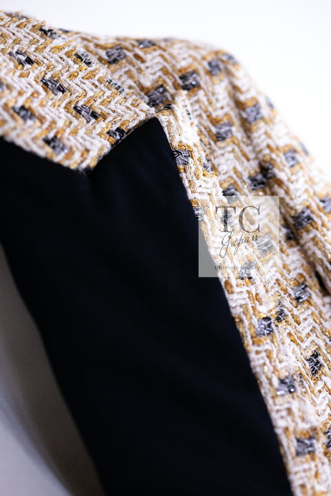 楽天市場】[中古] シャネル ジャケット スーツ CHANEL アイボリー  