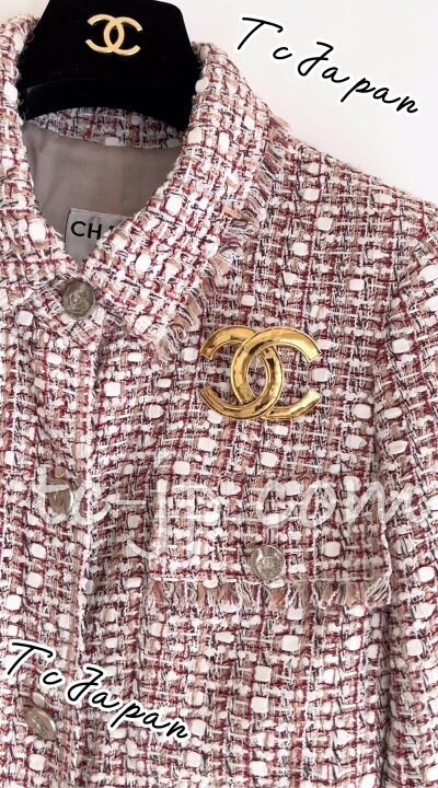楽天市場】[中古] シャネル ジャケット CHANEL ブラウン ホワイト 