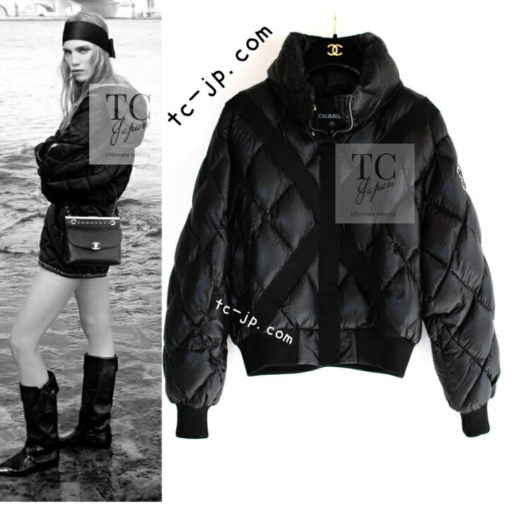 楽天市場】[中古] シャネル ダウン ジャケット CHANEL 72万 ココ 