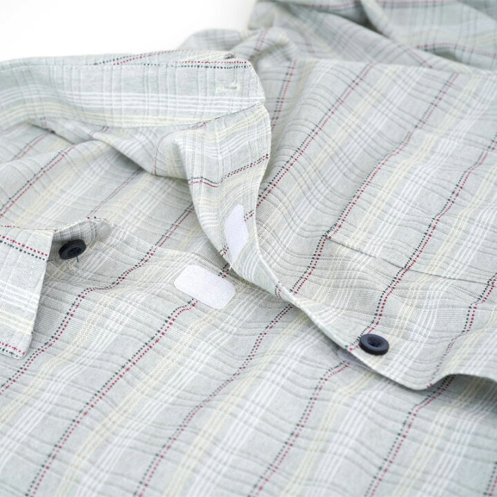 福袋 カジュアルシャツ 前開き 紳士 長袖 敬老の日 まとめ買い 春夏 60代 70代 80代 90代 高齢者 男性 全開 シニアメンズファッション 介護 一番の贈り物