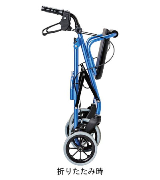 楽天市場】シルバーカー・歩行器 ハッピー2 NB [ 歩行器 折りたたみ式 