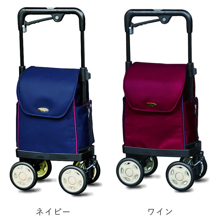 楽天市場】横押し4輪カート ウォーキングキャリー i(アイ)カート ネオ 