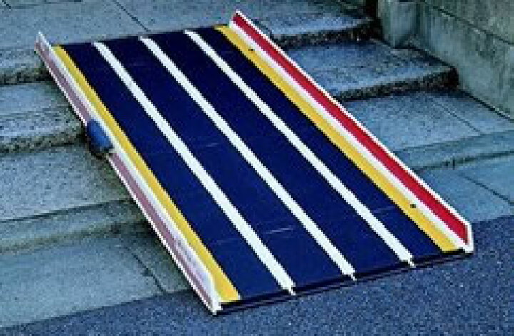 楽天市場 車椅子用段差解消スロープ デクパック Ebl2 5ｍ 車いす 車イス 玄関用 階段用 ｔｃマート シニアファッション