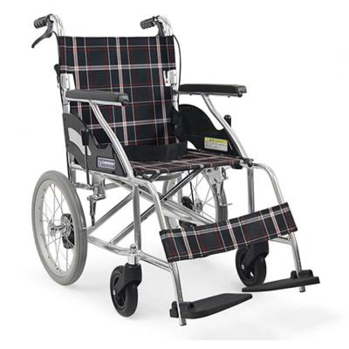 楽天市場】[カワムラサイクル]アルミ折り畳み介助式ノーパンク車椅子 