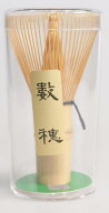 日本製 茶道具 茶筅 (茶せん) 白竹 数穂 上品 本入り