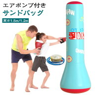 【エアポンプ付き】 パンチ 大人 パンチバッグ サンドバッグ 【エアポンプ付き】 リラックス パンチング…