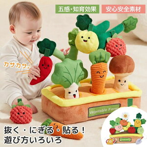 モンテッソーリおもちゃ 男の子 女の子 果物 にんじん抜き 知育玩具 音のなる 教育 玩具 はめこみ 形合わせ パズル 積み木 つみき 知育ボックス おままごと 大小 カラー 形状認識 1歳 2歳 3歳