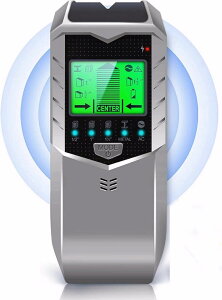 下地センサー 下地探し 5in1モード 木材と金属の区別可能 電線警告&校正機能 下地チェッカー 高感度 壁うらセンサー 石膏ボード/鋼管/鉄筋/非鉄金属/木製梁/間柱/樹脂管/AC電源 超広検知範囲