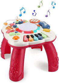 ミュージカルテーブルおもちゃ アクティビティテーブルのおもちゃを学び ピアノ おもちゃ おしゃべり電話 知育おもちゃ 誕生日 プレゼン