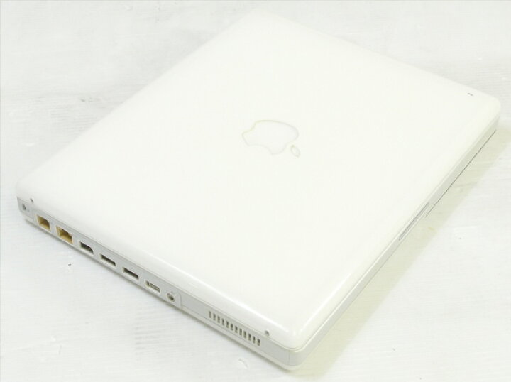 楽天市場】Apple iBook G3 12inch M6497 G3-500MHz/384MB/20GB/DVD/OS9 