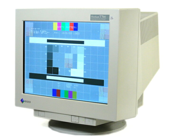 楽天市場】EIZO FlexScan T766 19インチフルフラットトリニトロンCRT 