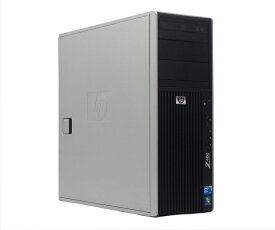 hp Z400 6-DIMM Workstation 水冷 Xeon W3680 3.33GHz 4GB 250GB(HDD) Quadro FX1800 DVD+-RW WindowsXP Pro 32bit 【中古】【20210325】