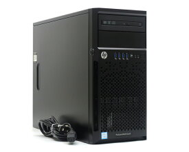 hp ProLiant ML30 Gen9 Xeon E3-1220 v5 3GHz 4GB 1TBx1台(SATA2.5インチ/RAIDなし) DVD+-RW SmartArray B140i 【中古】【20210514】