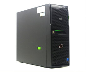 富士通 PRIMERGY TX1330 M1 Xeon E3-1220 v3 3.1GHz 8GB 300GBx3台(SAS2.5インチ/6Gbps/RAID5構成) DVD-ROM RAID Ctrl SAS 6G 5/6(D2616) 【中古】【20211006】