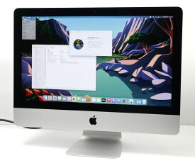 Apple iMac 21.5インチ Retina 4K 2017 Core i5-7400 3GHz 16GB 512GB(SSD) Radeon Pro 555 4096x2304ドット macOS Big Sur 【中古】【20220330】