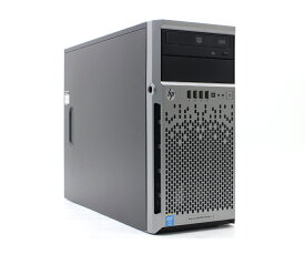 hp ProLiant ML310e Gen8 v2 Xeon E3-1220 v3 3.1GHz 8GB 500GBx2台(SATA3.5インチ/RAID1構成) DVD-ROM Smart Array P222 【中古】【20230512】