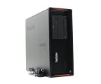 Lenovo ThinkStation P720 Xeon Gold 6128 3.4GHz*2 64GB 512GB(NVMe SSD)+2TBx2(HDD) Quadro P6000 DVD+-RW Windows10 Pro 64bit 【中古】【20230620】