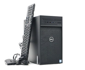 DELL Precision 3630 Tower Xeon E-2174G 3.8GHz 16GB 512GB(NVMe SSD) Quadro P620 DVD+-RW Windows10 Pro 64bit 小難 【中古】【20231212】