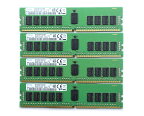 ◇Samsung 8GBx4枚セット32GB分 PC4-2400T-R DDR4 Registered ECC ハイエンドワークステーション/サーバー対応 【中古】【20231212】