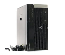 DELL Precision 7910 Tower Xeon E5-2630 v4 2.20GHz(20スレッドCPU2基) 64GB 256GB(NVMe SSD) 2TB(HDD) P2000 DVD+-RW Windows10 Pro 【中古】【20240120】