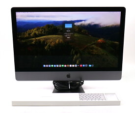 Apple iMac Pro Retina 5K 27インチ 2017 Xeon W-2150B 3GHz(20スレッドCPU) 64GB 4TB(APPLE SSD) Radeon Pro Vega 64 macOS Sonoma 難有 【中古】【20240305】