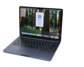 Apple MacBook Air 13インチ M2 2022 ミッドナイト Apple M2 3.49GHz 8GB 256GB(Apple SSD) 13.6インチ(2560x1664) macOS Sequoia 【中古】【20250724】