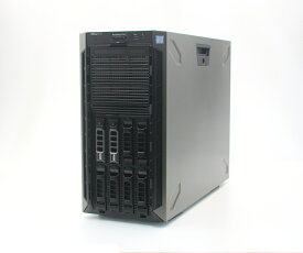 DELL PowerEdge T340 Xeon E-2144G 3.6GHz 32GB 4TBx2台(SATA3.5インチ/RAID1構成) DVD-ROM AC*2 PERC H330 【中古】【20251003】