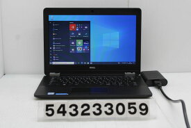 DELL Latitude E7270 Core i5 6200U 2.3GHz/8GB/256GB(SSD)/12.5W/FWXGA(1366x768)/Win10 スピーカー不良【中古】【20230502】