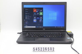 NEC PC-VK24MXZGU Core i5 6300U 2.4GHz/8GB/256GB(SSD)/15.6W/FWXGA(1366x768)/RS232C/Win10【中古】【20230829】