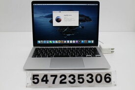 Apple MacBook Air Retina A2179 2020 Core i3 1000NG4 1.1GHz/8GB/256GB(SSD)/13.3W/WQXGA(2560x1600)【中古】【20230829】